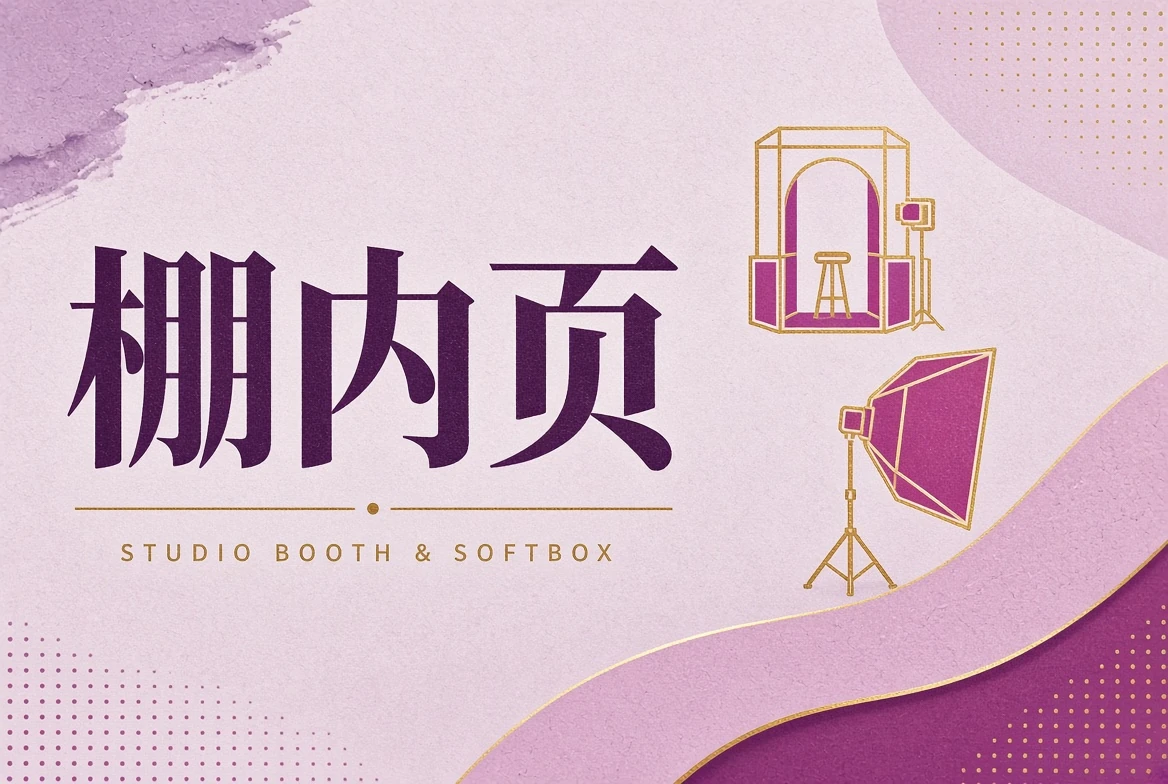 微密圈棚内布光观察