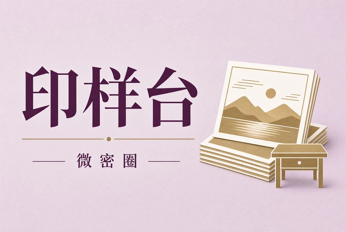 微密圈摄影印样观察